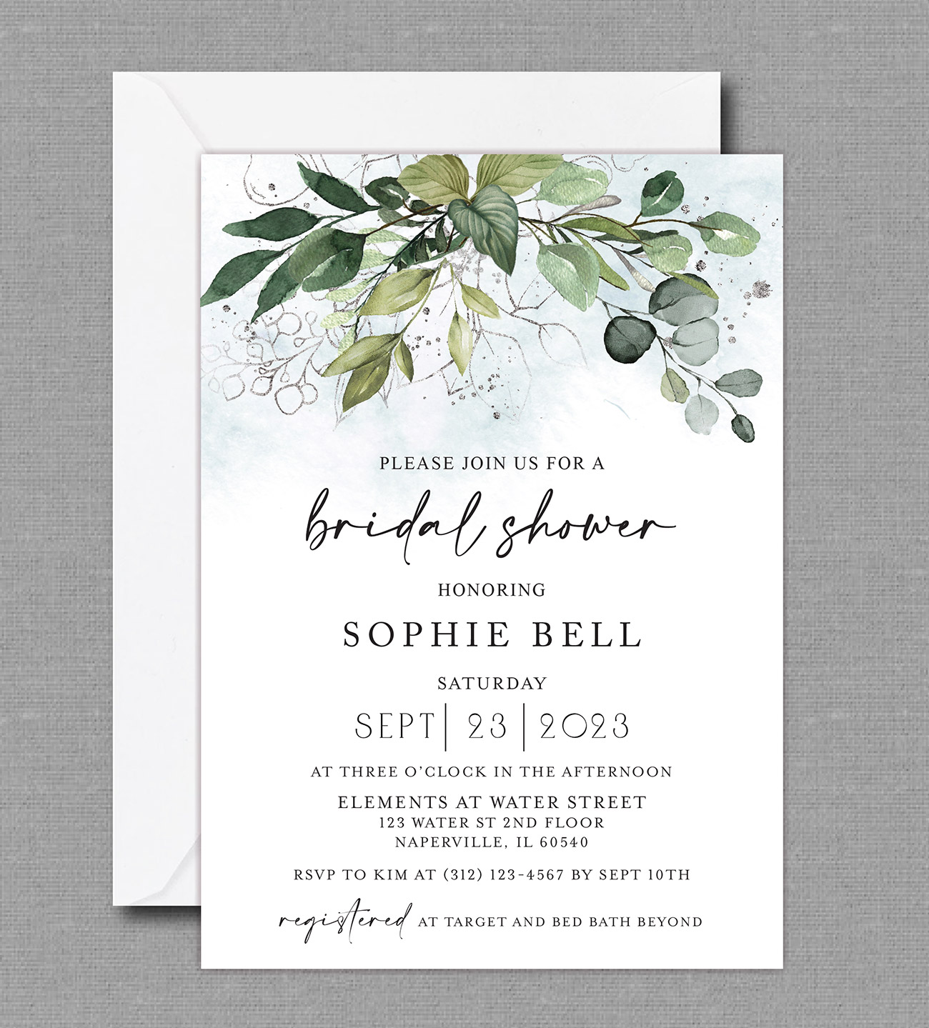 Inkdotpot 30 Inviti Per Bridal Shower In Stile Rustico Kraft Con Fiori - Fill-in Da 5x7', Carta Qualità Premium, Compleanno E Matrimonio