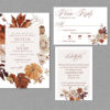 Autumn Fall Wedding Invitation Suite