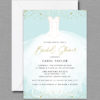 Fashion Inspired Modern Bridal Shower Invitation