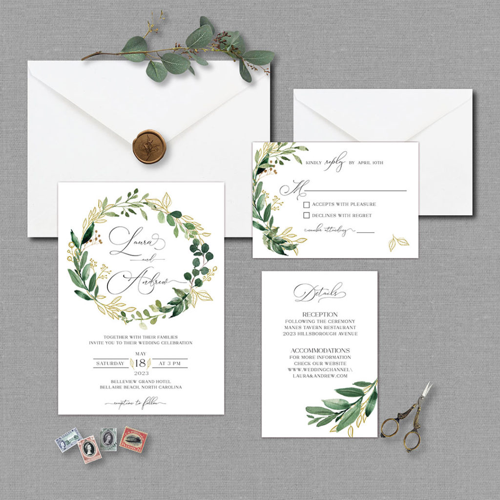 Wedding Invitation Set